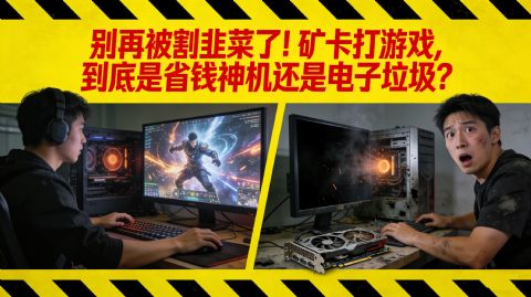 别再被割韭菜了！矿卡打游戏，到底是省钱神机还是电子垃圾？