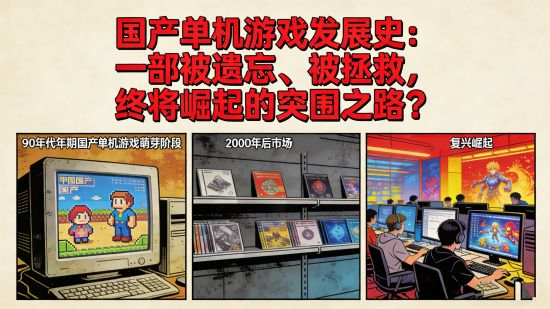 国产单机游戏发展史：一部被遗忘、被拯救，终将崛起的突围之路？
