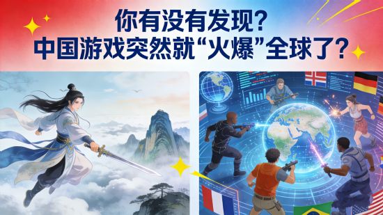 你有没有发现？中国游戏突然就“火爆”全球了？