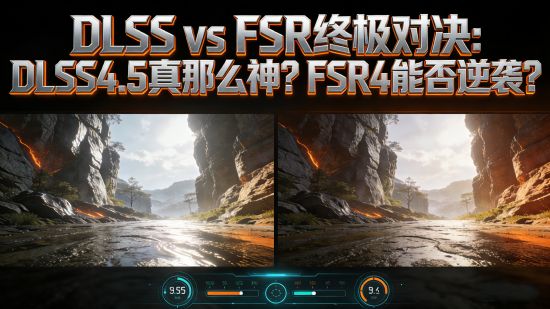 DLSS vs FSR 2026终极对决：DLSS 4.5真那么神？FSR 4能否逆袭？