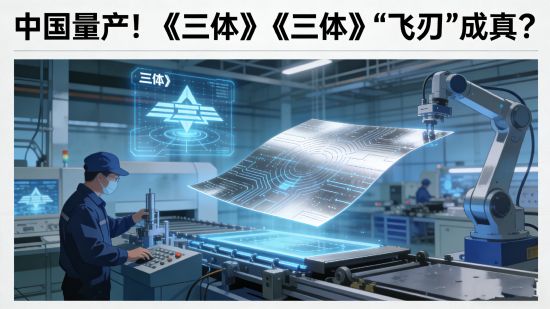 中国量产！《三体》“飞刃”成真？纳米丝技术突破引爆科幻照进现实